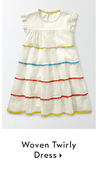 Woven Twirly Dress