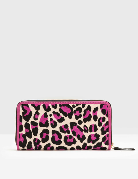Paola Purse Pink Leopard Women Boden, Pink Leopard Paola Purse Pink Leopard Women Boden, Pink Leopard