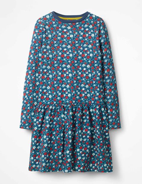Sweatshirt Dress Navy Girls Boden, Navy