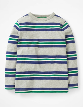 Stripy Slub T-shirt