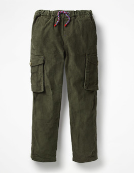 Cord Utility Cargo Trousers