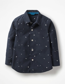 Space Print Party Shirt