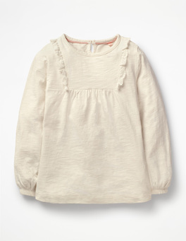 Broderie Longer Length Top