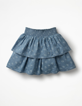 Ruffle Tiered Skirt
