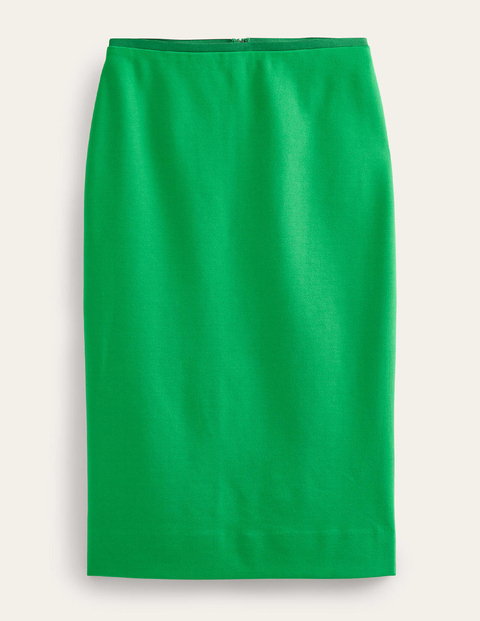 Hampshire Ponte Skirt Green Women Boden