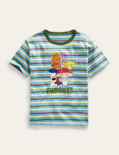 Relaxed Printed T-Shirt Multi Girls Boden