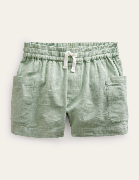Pocket Shorts Green Boys Boden