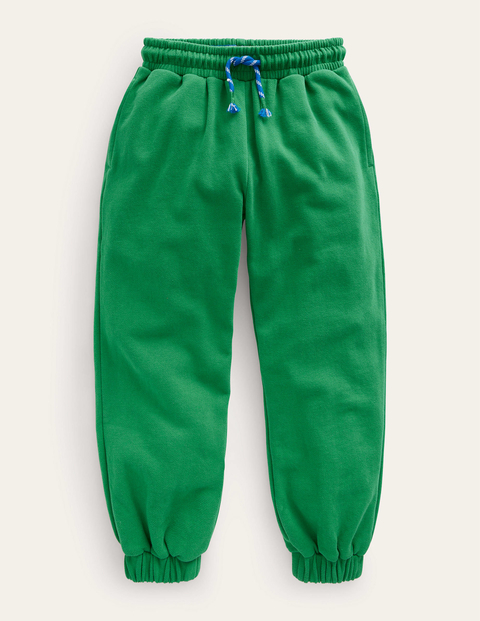 Cosy Relaxed Joggers Green Boys Boden