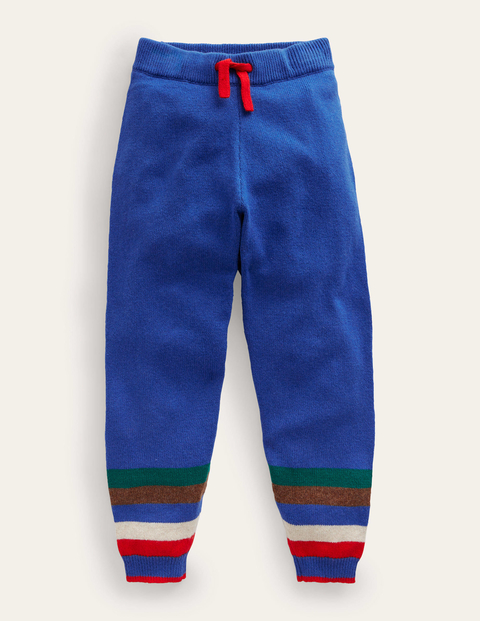 Knitted Trousers Blue Boys Boden