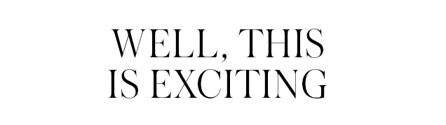 Shop now ► Well, this is exciting