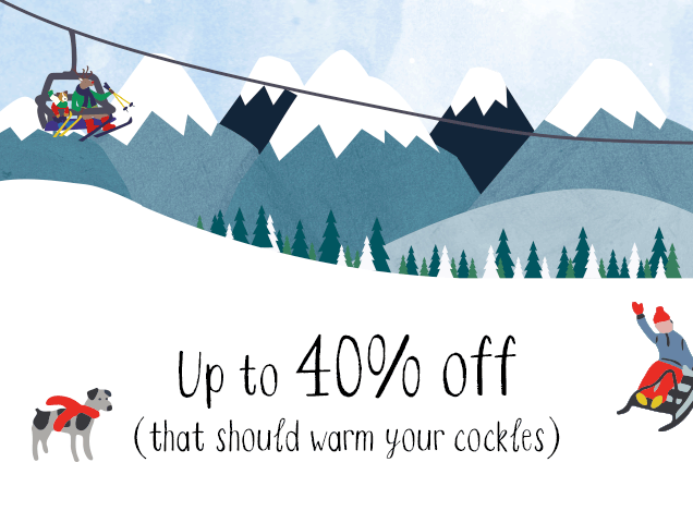 SHOP GIRLS ➤ Up tp 40% OFF (that should warm your cockles)