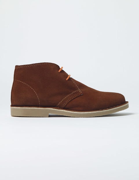 Suede Desert Boots - Walnut Suede Desert Boots - Walnut