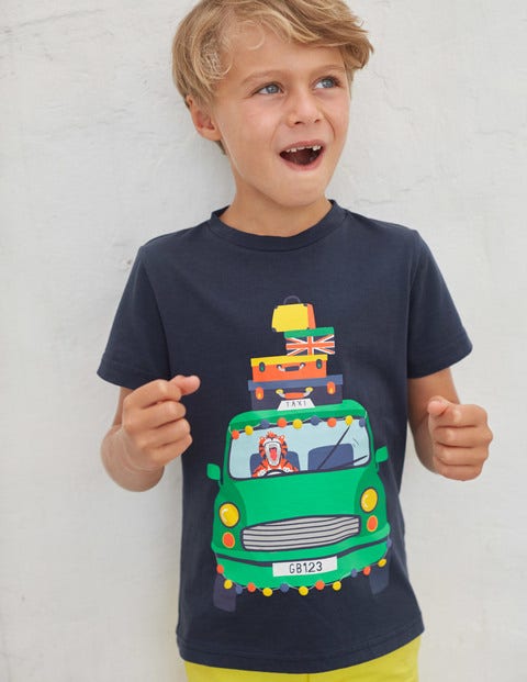 Animal Antics T-Shirt - Navy Animal Antics T-Shirt - Navy