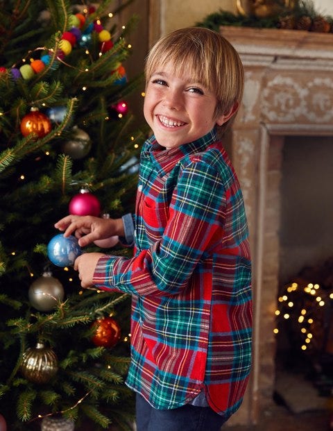 Cosy Festive Shirt - Beatnik Red Check Cosy Festive Shirt - Beatnik Red Check