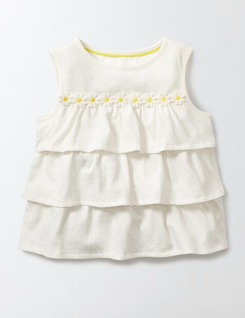 Pretty Ruffle Top - Ivory Pretty Ruffle Top - Ivory