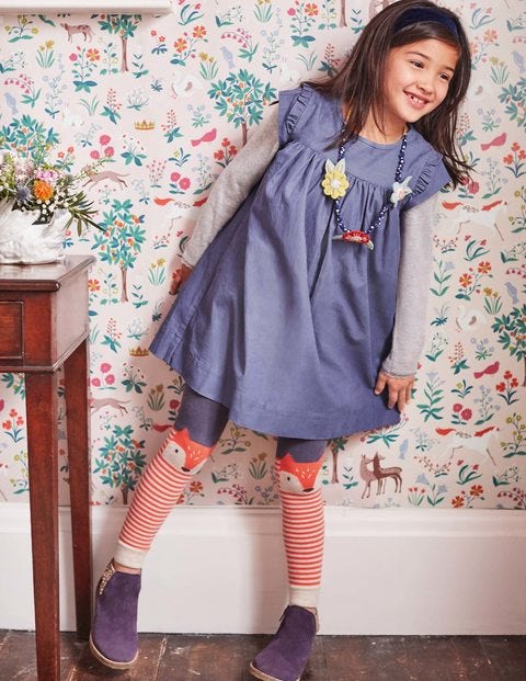 Pretty Cord Dress - Dark Wisteria Purple Pretty Cord Dress - Dark Wisteria Purple