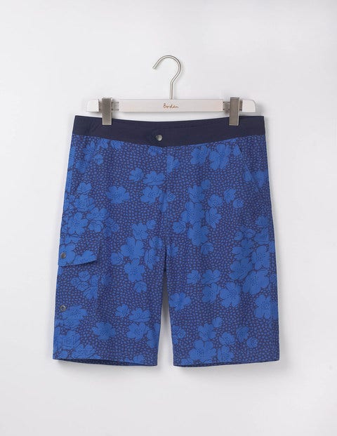 Board Shorts - Blues Floral Board Shorts - Blues Floral