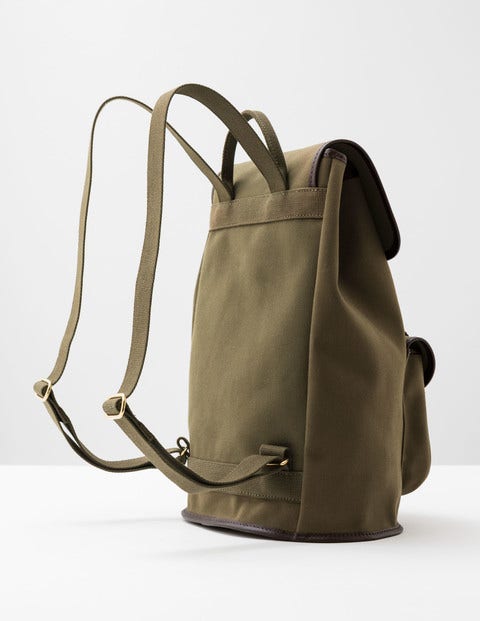 Chapman Border Backpack - Deep Olive Chapman Border Backpack - Deep Olive