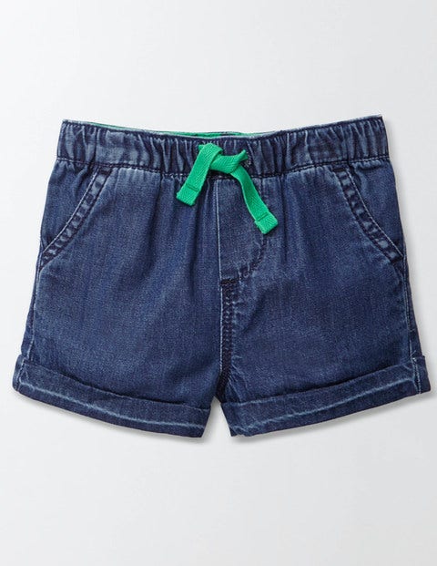 Sommershorts Für Babys - Mittelblaues Denim Sommershorts Für Babys - Mittelblaues Denim