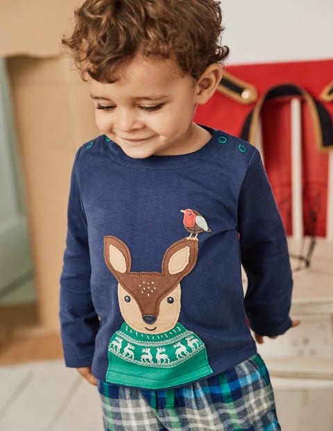 Festive Animals Play Set - Beacon Blue Deer Festive Animals Play Set - Beacon Blue Deer