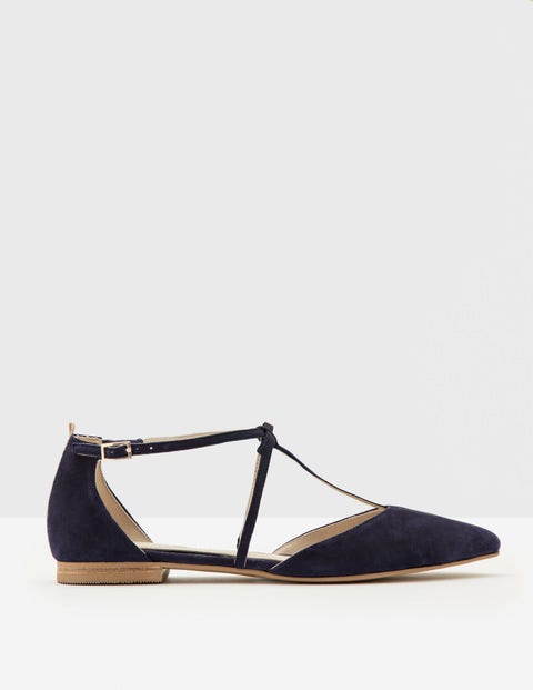 Jennifer T-Bar Flats - Navy Jennifer T-Bar Flats - Navy