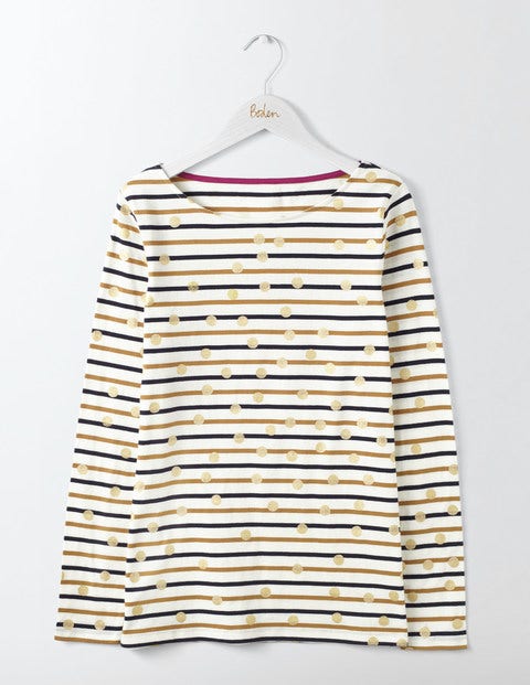 Make A Statement Breton - Ivory/Camel Gold Spot Make A Statement Breton - Ivory/Camel Gold Spot
