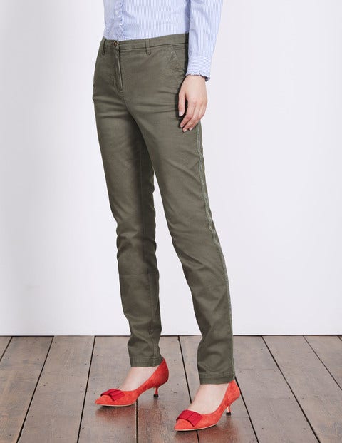 Burford Beaded Chino - Fell Green Burford Beaded Chino - Fell Green