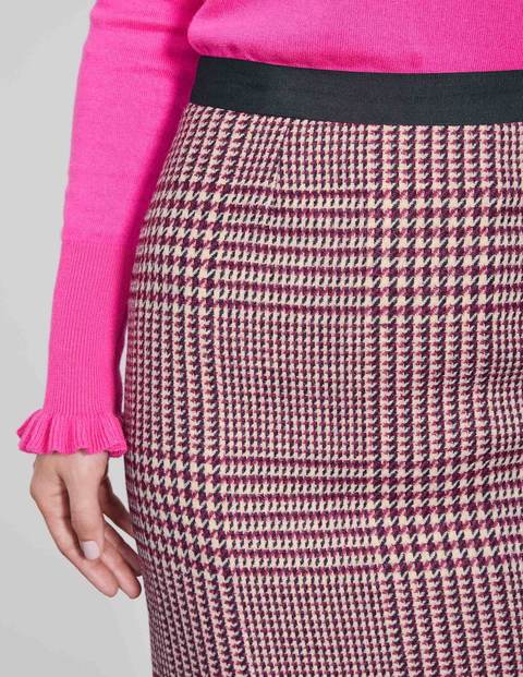 British Tweed Pencil Skirt - Fallen Fruit Prince of Wales British Tweed Pencil Skirt - Fallen Fruit Prince of Wales