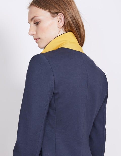 Nell Ponte Blazer - Navy Nell Ponte Blazer - Navy