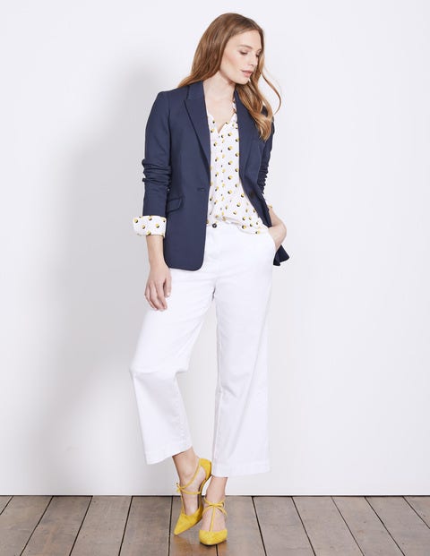 Nell Ponte Blazer - Navy Nell Ponte Blazer - Navy
