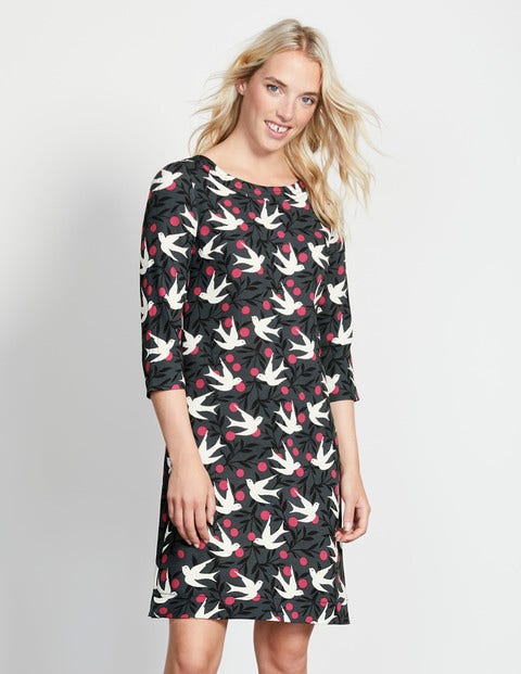 Alda Dress - Graphite Swallow Vine Alda Dress - Graphite Swallow Vine