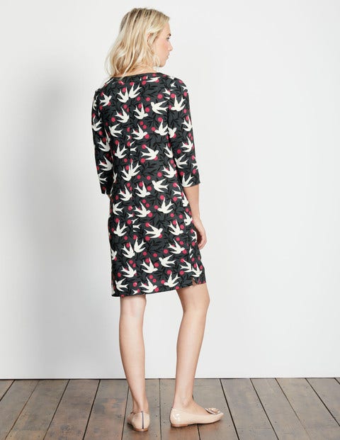Alda Dress - Graphite Swallow Vine Alda Dress - Graphite Swallow Vine