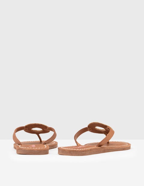 Beaded Flip Flop - Gold Beaded Flip Flop - Gold