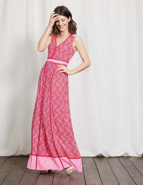 Laurie Dress - Camellia Mono Vine Laurie Dress - Camellia Mono Vine