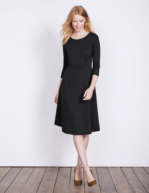 Irene Ponte Dress - Black Irene Ponte Dress - Black