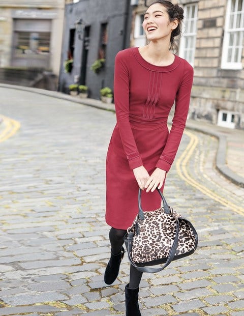 Gisele Ponte Dress - Wine Gisele Ponte Dress - Wine