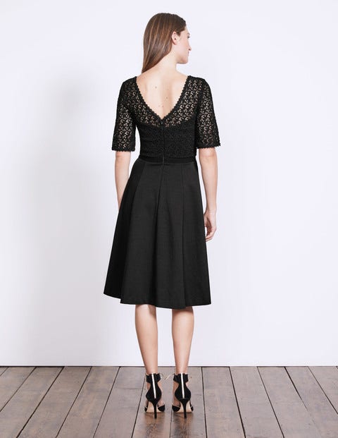 Lisa Ponte Dress - Black Lisa Ponte Dress - Black
