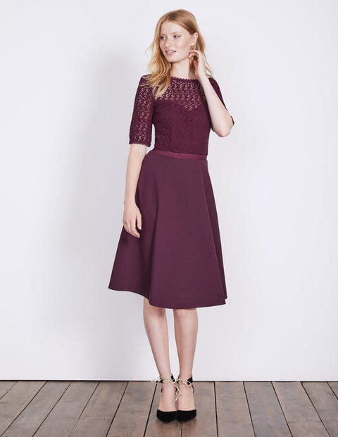 Lisa Ponte Dress - Black Forest Lisa Ponte Dress - Black Forest