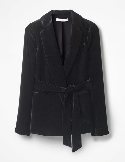Roberta Velvet Jacket - Black Roberta Velvet Jacket - Black