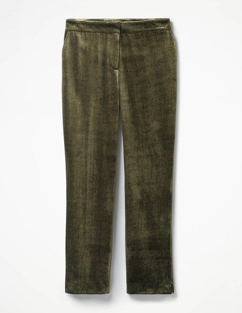 Vera Velvet Trousers - Gold Vera Velvet Trousers - Gold