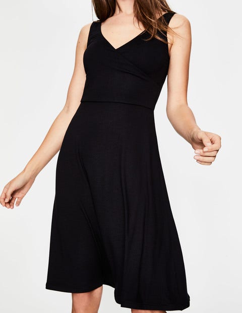 Willa Jersey Dress - Black Willa Jersey Dress - Black