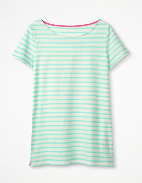 Short Sleeve Breton - Ivory/Ripple Short Sleeve Breton - Ivory/Ripple