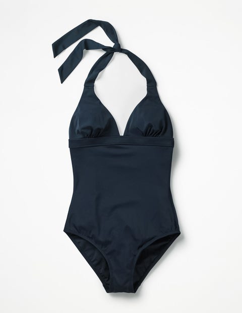 Positano Halter Swimsuit - Navy Positano Halter Swimsuit - Navy