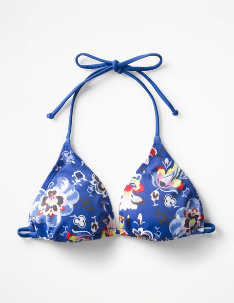 String Bikini Top - Blue Multi Floral String Bikini Top - Blue Multi Floral