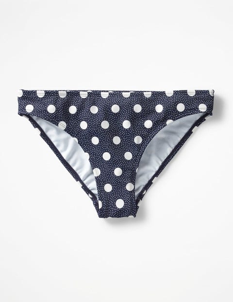 Mix & Match Bikini Bottoms - Navy/Ivory Spot Mix & Match Bikini Bottoms - Navy/Ivory Spot
