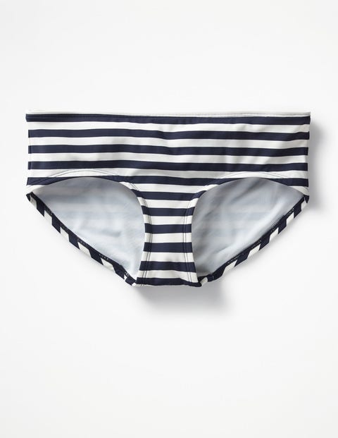 Bikini Shorts - Navy/Ivory Stripe Bikini Shorts - Navy/Ivory Stripe