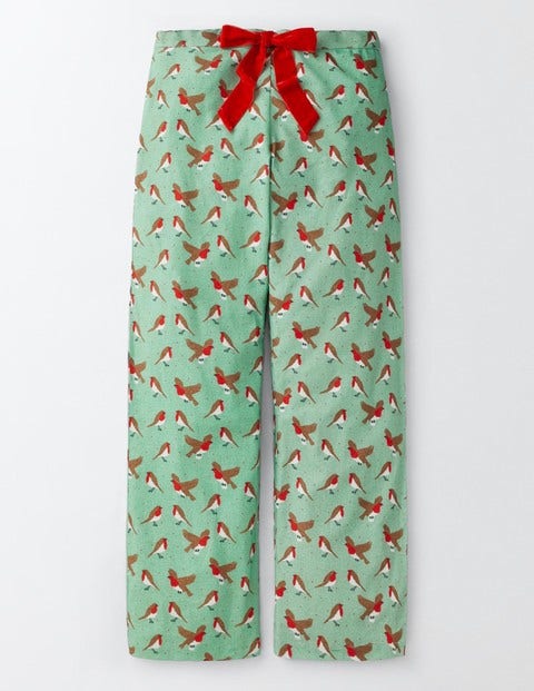 Cosy Woven Pull-Ons - Dusty Green Robins Cosy Woven Pull-Ons - Dusty Green Robins