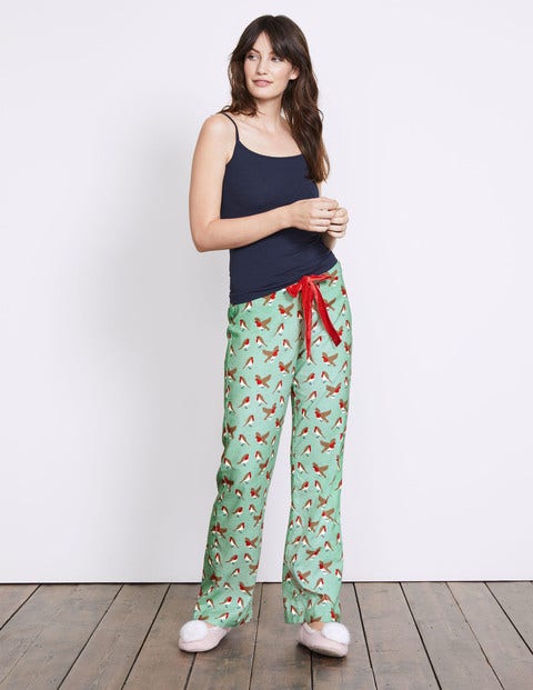 Cosy Woven Pull-Ons - Dusty Green Robins Cosy Woven Pull-Ons - Dusty Green Robins