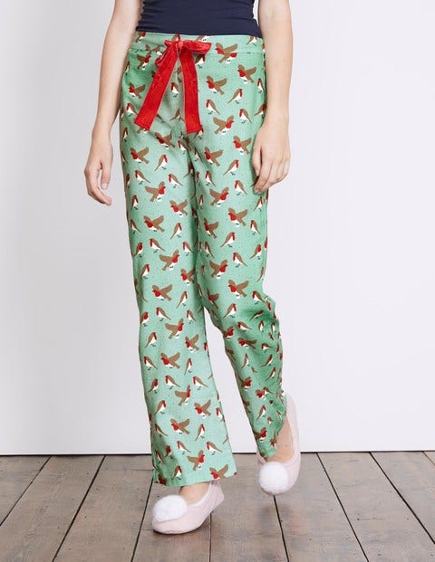 Cosy Woven Pull-Ons - Dusty Green Robins Cosy Woven Pull-Ons - Dusty Green Robins