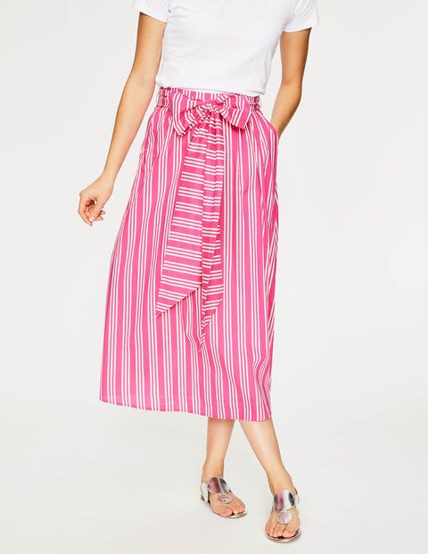 Kiera Rock - Pink mit Streifen in Ecru Kiera Rock - Pink mit Streifen in Ecru